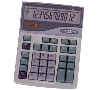 Калькулятор CITIZEN VZ-8600