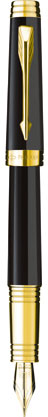 Перьевая ручка PREMIER Black Laquer GT